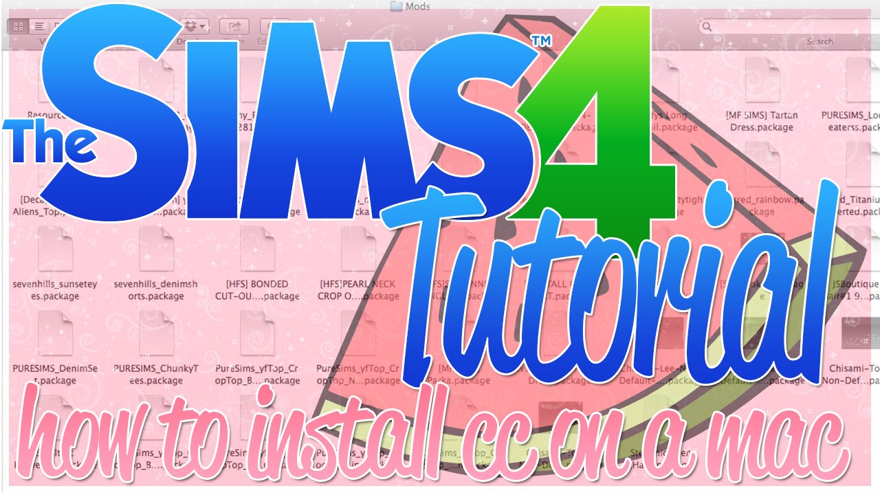 How To Download Custom Content For Sims 4 Mac